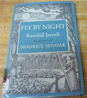 Fly by Night Jarrell 1976 1st Ed Maurice Sendak HC DJ