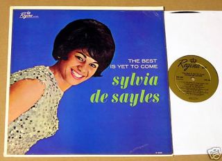 Sylvia de Sayles Best Is Yet to Come Jazz Vocal LP
