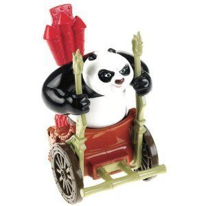 Kung Fu Panda 2 Rickshaw Racer Pull Back Racer by Mattel (NEW Sealed