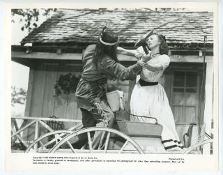 Photo~Christine Larsen/Jay Silverheels~Brave Warrior (1952) western