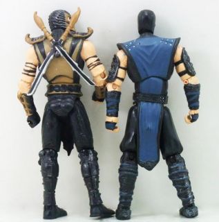 Jazwares Mortal Kombat 9 Sub Zero Scorpion Collection Figure 4 WBE