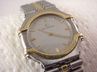 Authentic Swiss Ladies 18K Jean Lassale Thalassa Watch