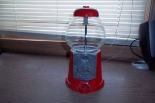 12 inch Metal Glass Carousel Gumball Jelly Bean Candy Dispenser
