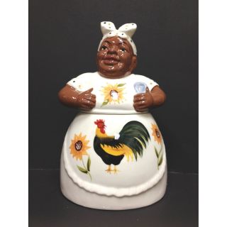 Black American Aunt Jemima Cookie Jar 12H 80984 by ACK