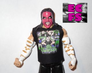 Custom Shirt for Jeff Hardy Jakks TNA WWE Mattel Figures