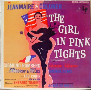 Soundtrack The Girl in Pink Tights LP VG AOL 4890 Vinyl 1981 Record