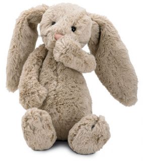 Jellycat Bashful Beige Bunny Large Stuffed Animal New