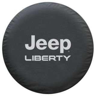Jeep Liberty Premium Spare Tire Cover Black Denim 2002 2007