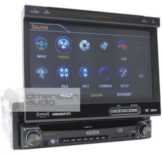 one 1 jensen vm9414 7 in dash tft lcd touchscreen monitor w dvd cd mp3