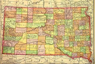 1910 History Genealogy Jerauld County South Dakota SD
