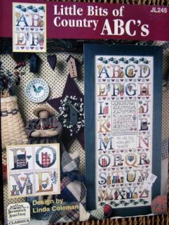  Cross Stitch Country ABC Alphabet Sampler Jeremiah Junction