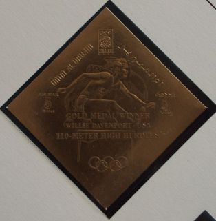 1968 Olympics Sport Imperf MNH Gold $ Olympiad Jeux Olympiques