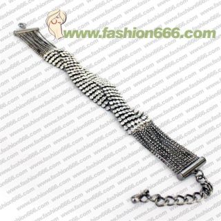 BB20816 New Fashion Hot Cheap Jewelry Bracelet Rhinestone Curved