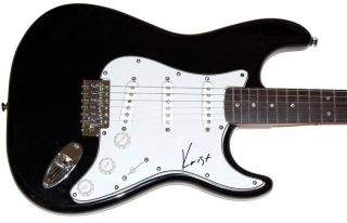 Krist Novoselic Nirvana Autograph Signed Guitar RARE