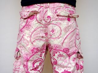 JET LAG   Mens PEDRO Cargo Shorts   Size 38 in Pink   NWT