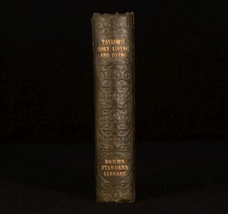 1850 Taylor Holy Living and Holy Dying with Prayers Whole Duty of A