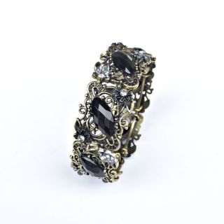  Jewelry Wholesale Lots 1PS Alloy Rhinestone Resin Bracelets Gift