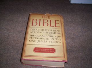 The Bible King James Version Ernest Bates 1936