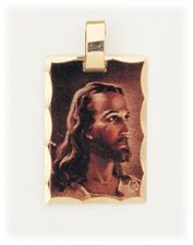 JESUS CHRIST OUR LORD PENDANT MEDAL CHARM ITALY CHRISTIAN OR CATHOLIC
