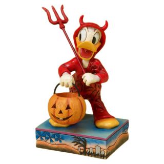 Disney Jim Shore Donald Duck Devil Devilish Treat Halloween Figurine