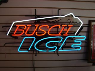 Busch Ice Neon Sign RARE
