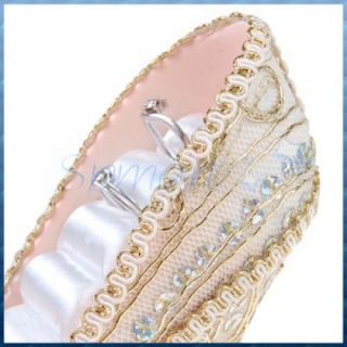 Ladies HighHeel Shoe Sequin Ring Display Jewelry Holder