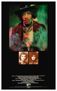 Jimi Hendrix Poster Electric Ladyland Large Album Promo Ad