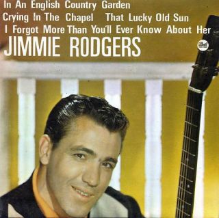 Jimmie Rodgers in An English Country Garden EP Mono