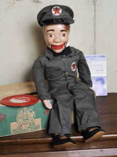 Jimmy Nelsons Texaco Danny ODay Ventriloquist Dummy with Box