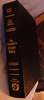  Study Bible Kjversion Concordance Jimmy Swaggart Leather New