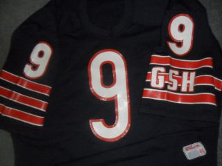 Jim McMahon 1986 Chicago Bears Authentic Game Wilson Jersey Size 44