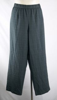 JM Collection NEW Plus Size 24W 3X Gray Grey Dress Career Pants Slacks