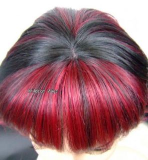 Flippy Back JOANNA Wig  #1B/39   Black & Cranberry