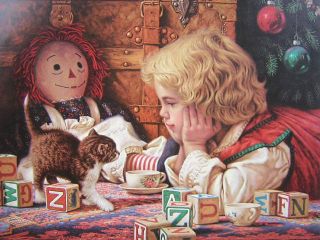 Jim Daly Favorite Gift Christmas Cat Ed Print