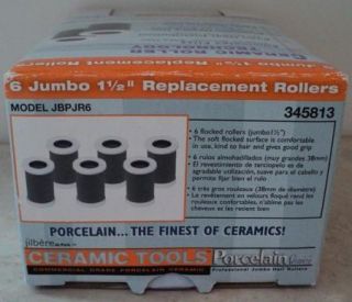 Ceramic Roller Replacement Set Jilbere de Paris 6 Jumbo 1 1 2