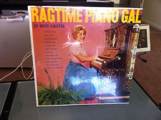Jo Ann Castle Ragtime Piano Gal New LP Vinyl Record