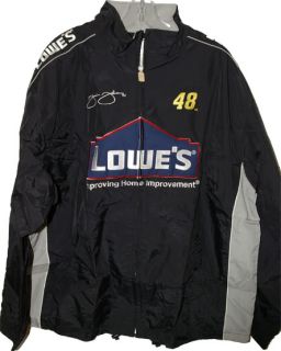 Jimmie Johnson 48 Lowes Racing Nylon Rain Jacket