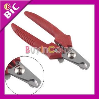Handle Pet Dog Cat Nail Clippers Scissors Grooming 2