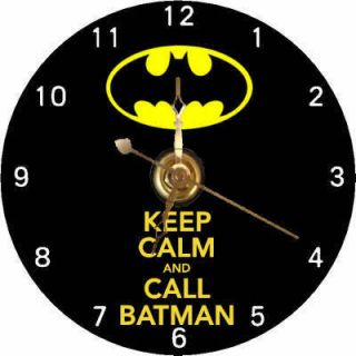 Brand New Batman Saying CD Clock