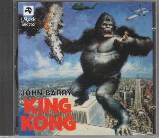 King Kong 1976 John Barry Soundtrack Mint Italian Import Mask MK 702