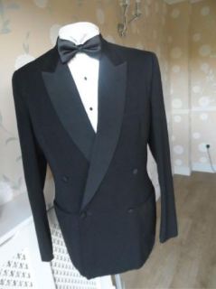 Mens Vtg Tailored DB John Collier Heavyweight Tuxedo Dinner Suit