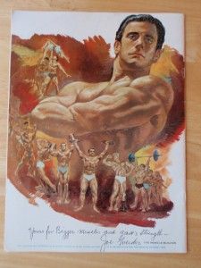 Joe Weider Gaining Weight Is Easy Bodybuilding Muscle Magazine Booklet