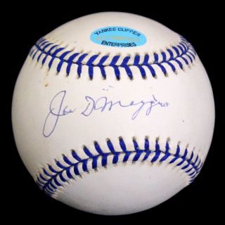 Joe DiMaggio Signed Commemorative Baseball Ball PSA DNA