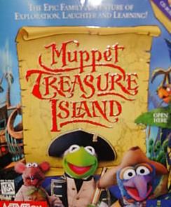 Muppet Treasure Island Manual PC CD Kids Popular Puppet TV Show Action