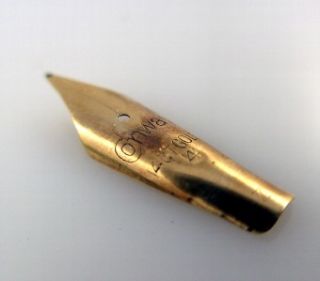  170 Vintage Antique Fountain DIP Pen Nibs Inc 14ct Gold Conway
