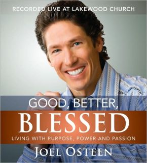 Audio CD Good Better Blessed 10 Sermons Joel Osteen 0743581687