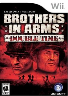 Brothers in Arms Double Time Wii Road to Hill 30 Earned in Blood Mint