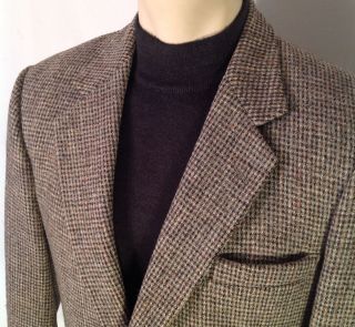 John Alexander 40R Vintage Harris Tweed Scottish Wool Sport Coat 2