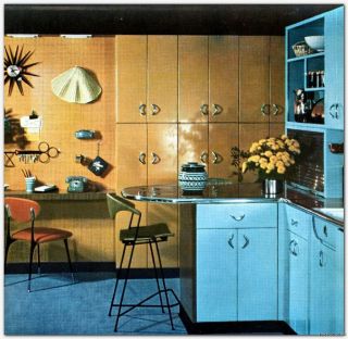 1955 Home Decoration Old School Period Mid Century Modern Design Ideas