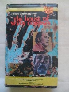  of Seven Corpses 1974 VHS John Carradine Video Gems Horror